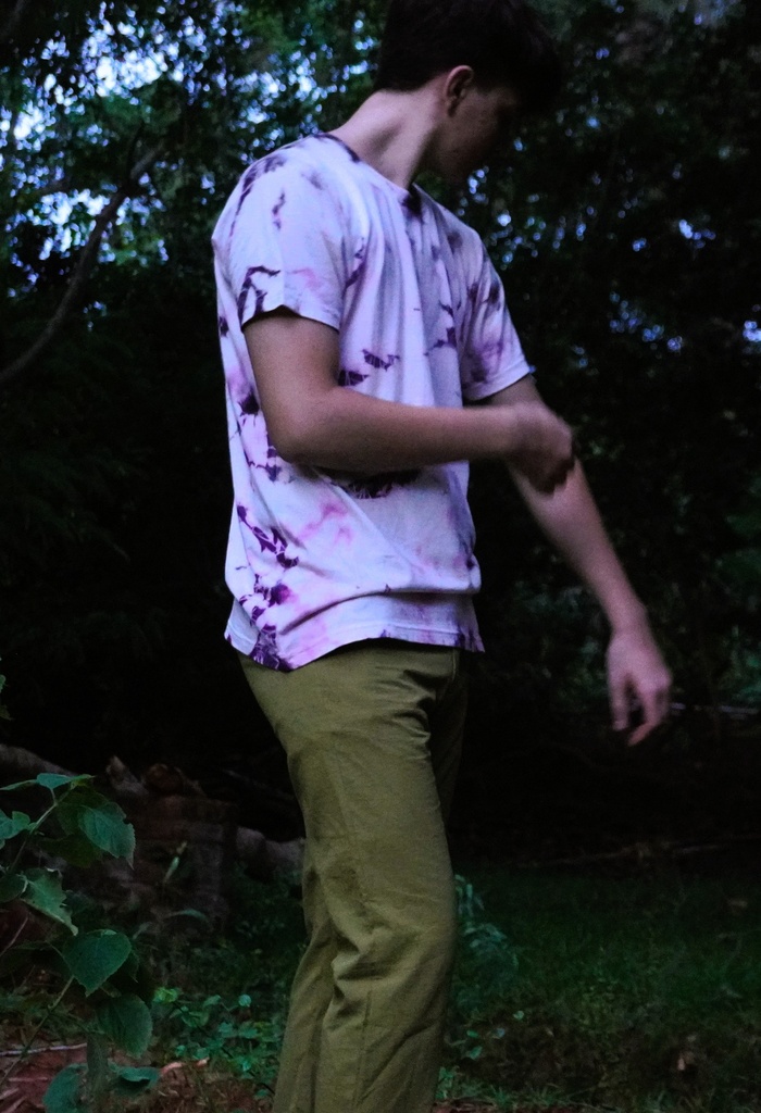 PANTS, CHINOS, GREEN, COTTON