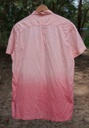 MAO SS SHIRT, PINK, SHIBORI OMBRE, COTTON