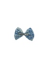 TUXEDO HAIRCLIP, SINGLE, BLUE-WHITE