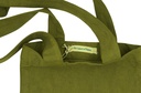 TOTE BAG, GREEN, PLAIN, COTTON
