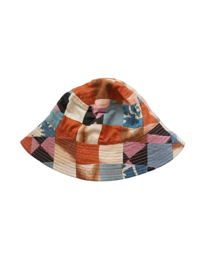 BUCKET HAT, MIX 2, PATCHWORK, COTTON