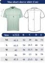 MAO SS SHIRT, BLUE, BATIK_DROPS, COTTON