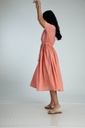 EVERYDAY DRESS, PINK, COTTON