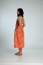 STRAPPY DRESS, PINK, BATIK, COTTON